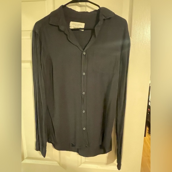Men’s Cotton On Dark Gray Casual Buttondown Shirt, XS - Picture 1 of 3
